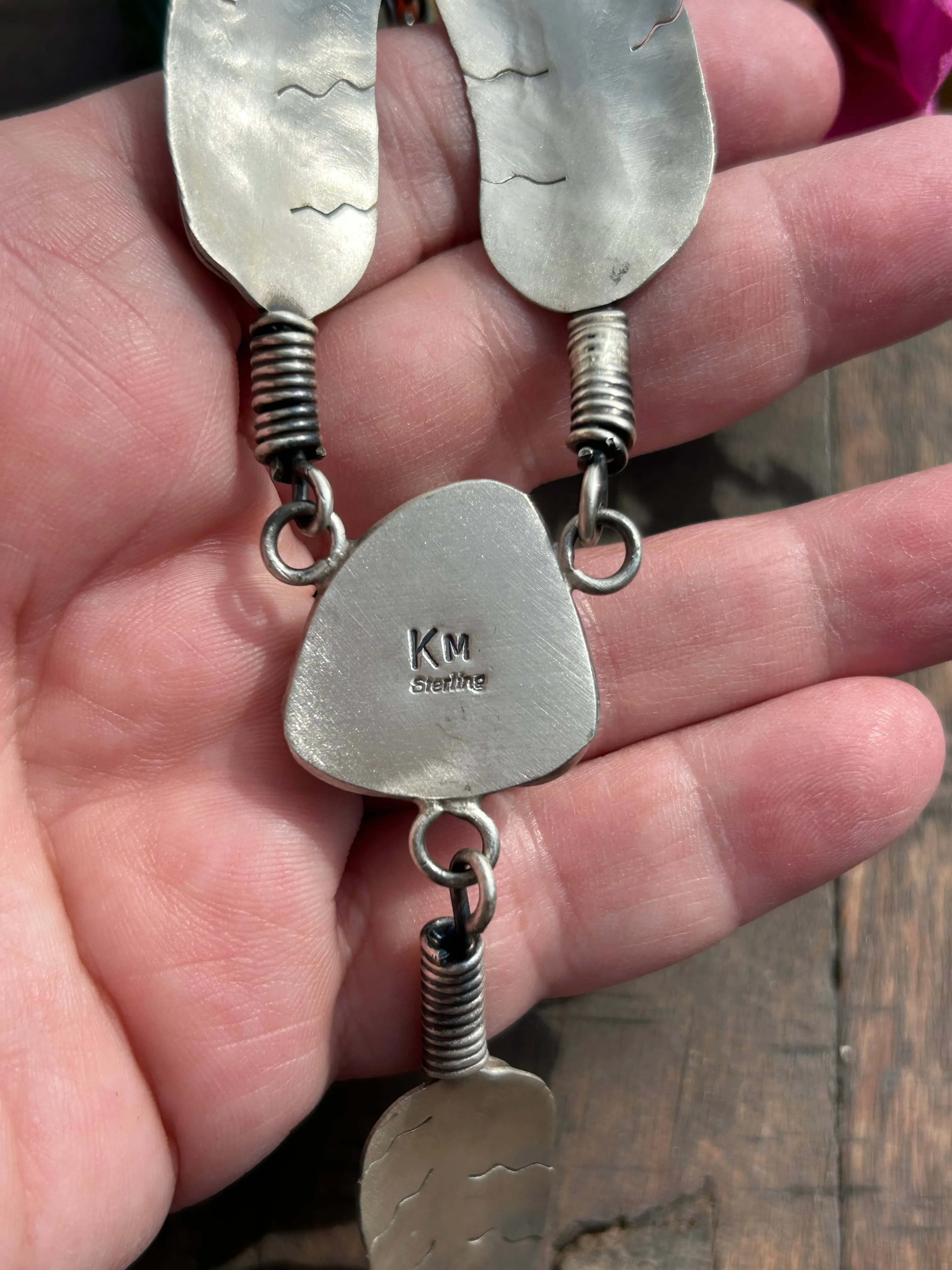 Kingman Feather Necklace