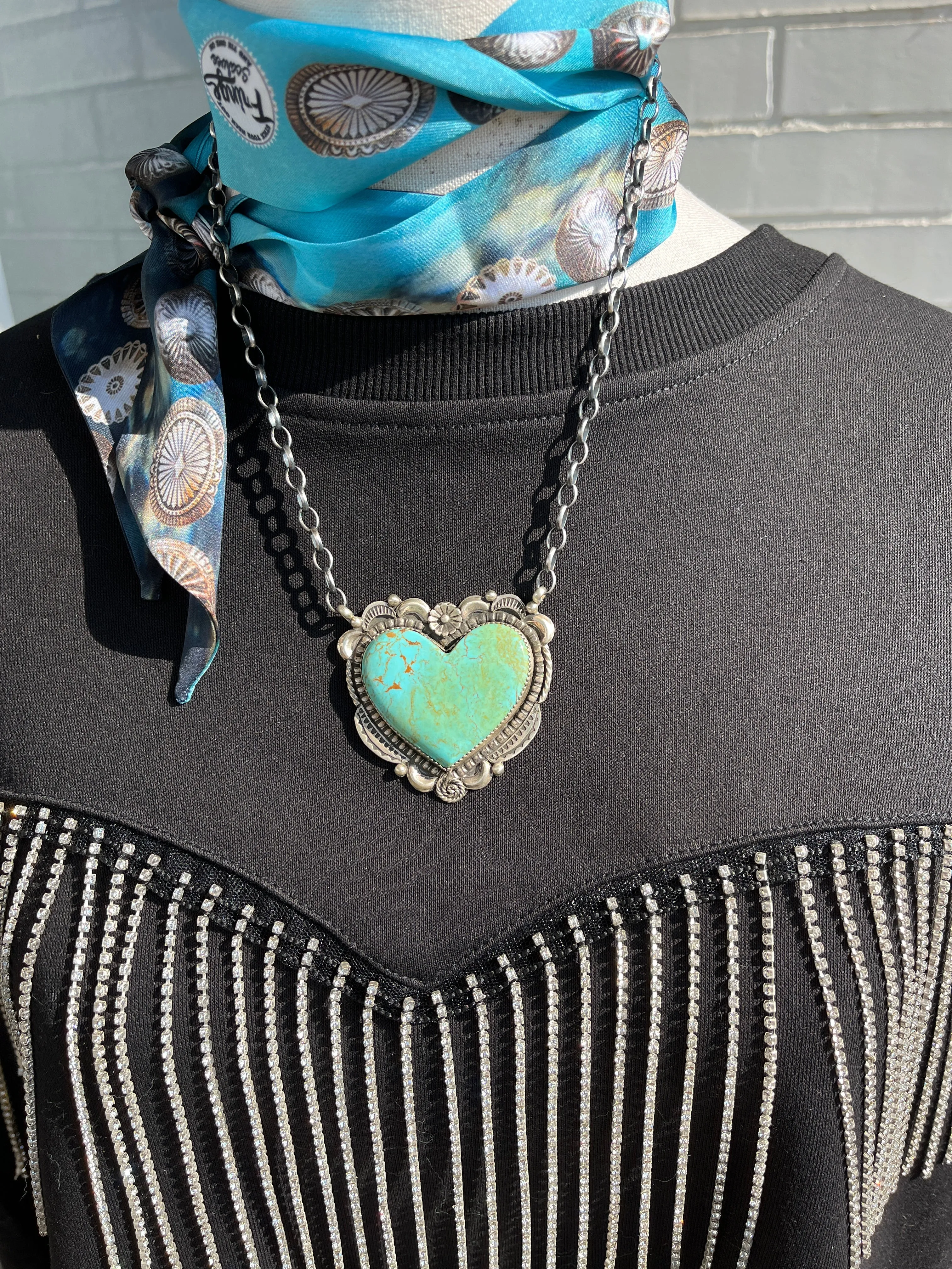 Kingman Heart Necklace #2