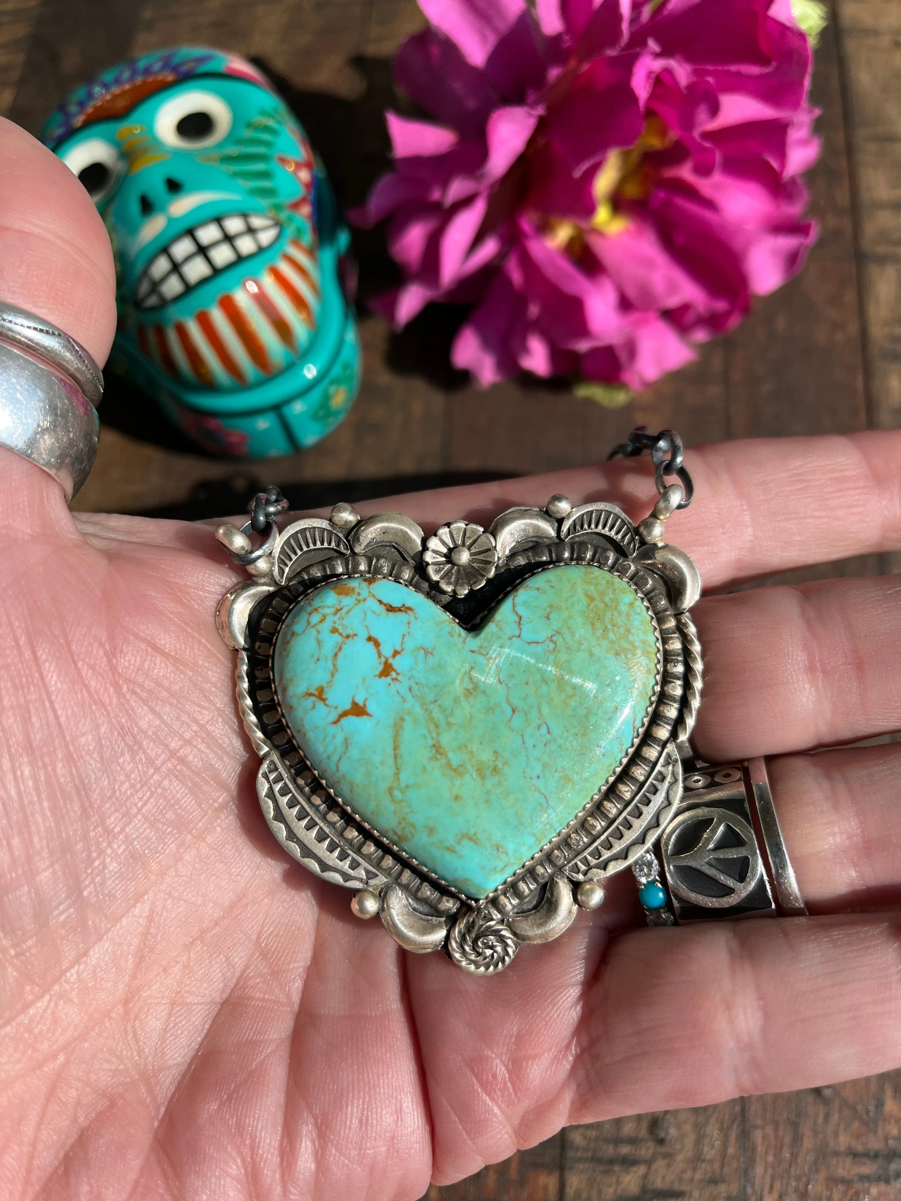 Kingman Heart Necklace #2