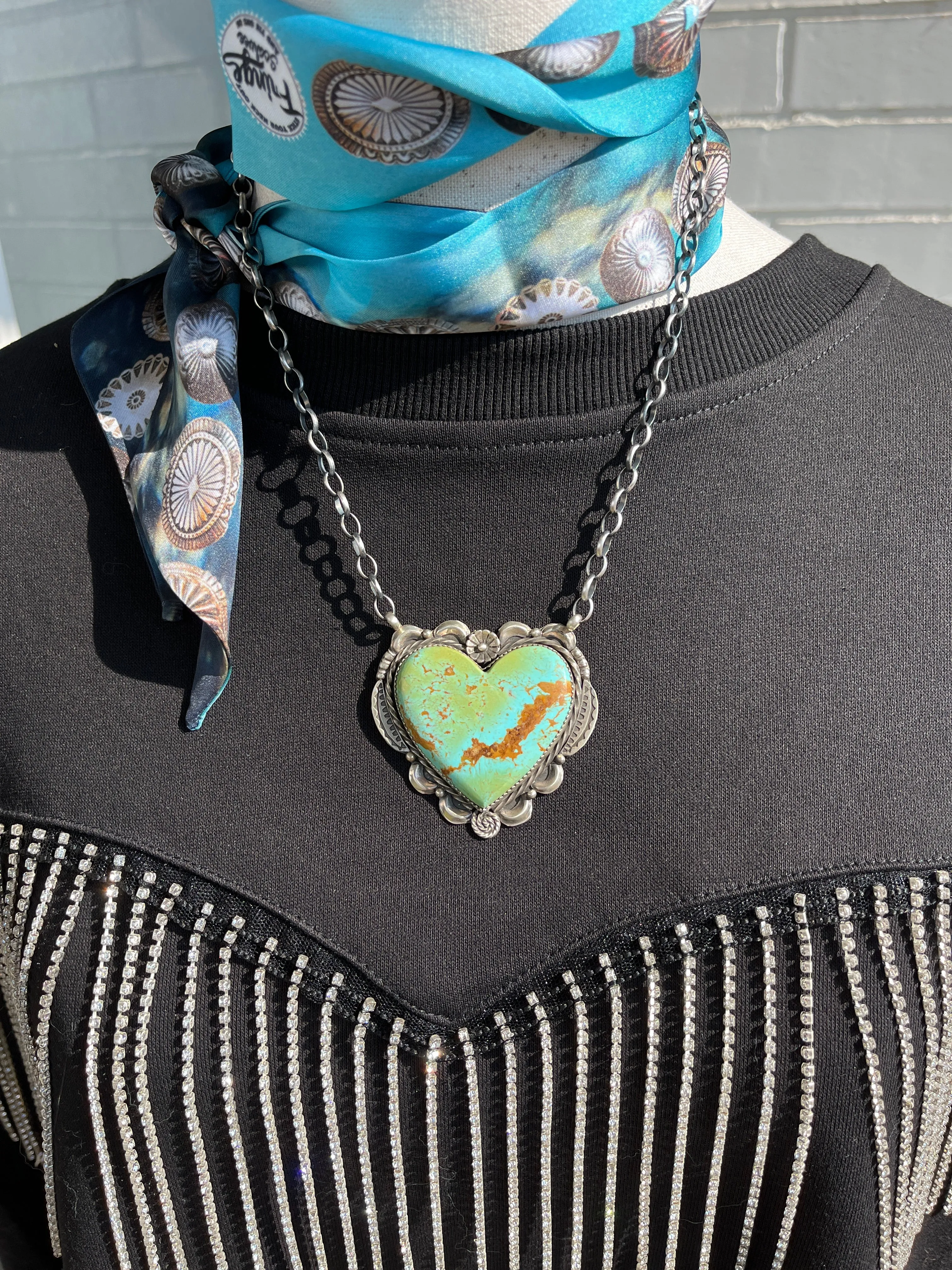Kingman Heart Necklace #3