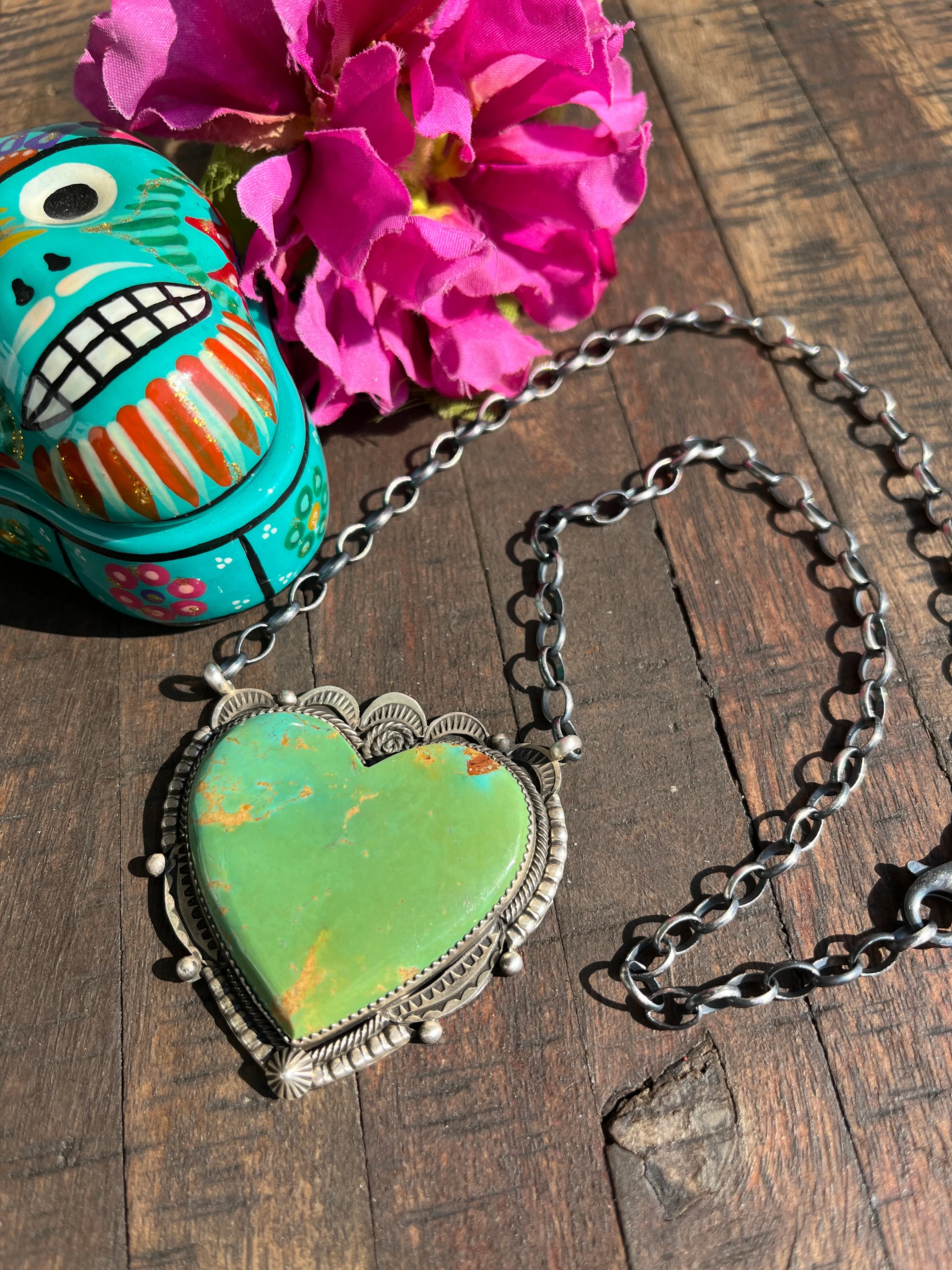 Kingman Heart Necklace #4