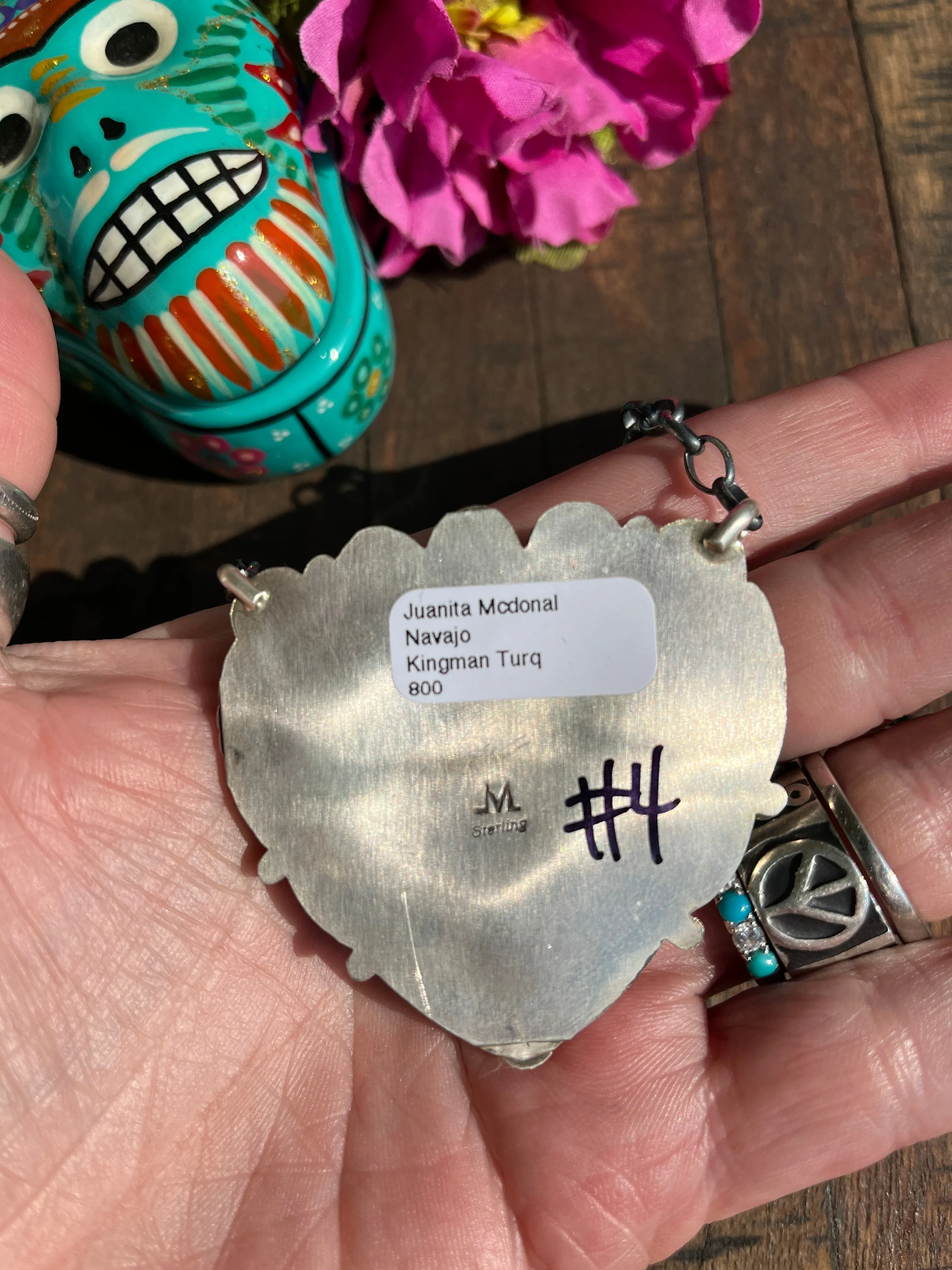 Kingman Heart Necklace #4