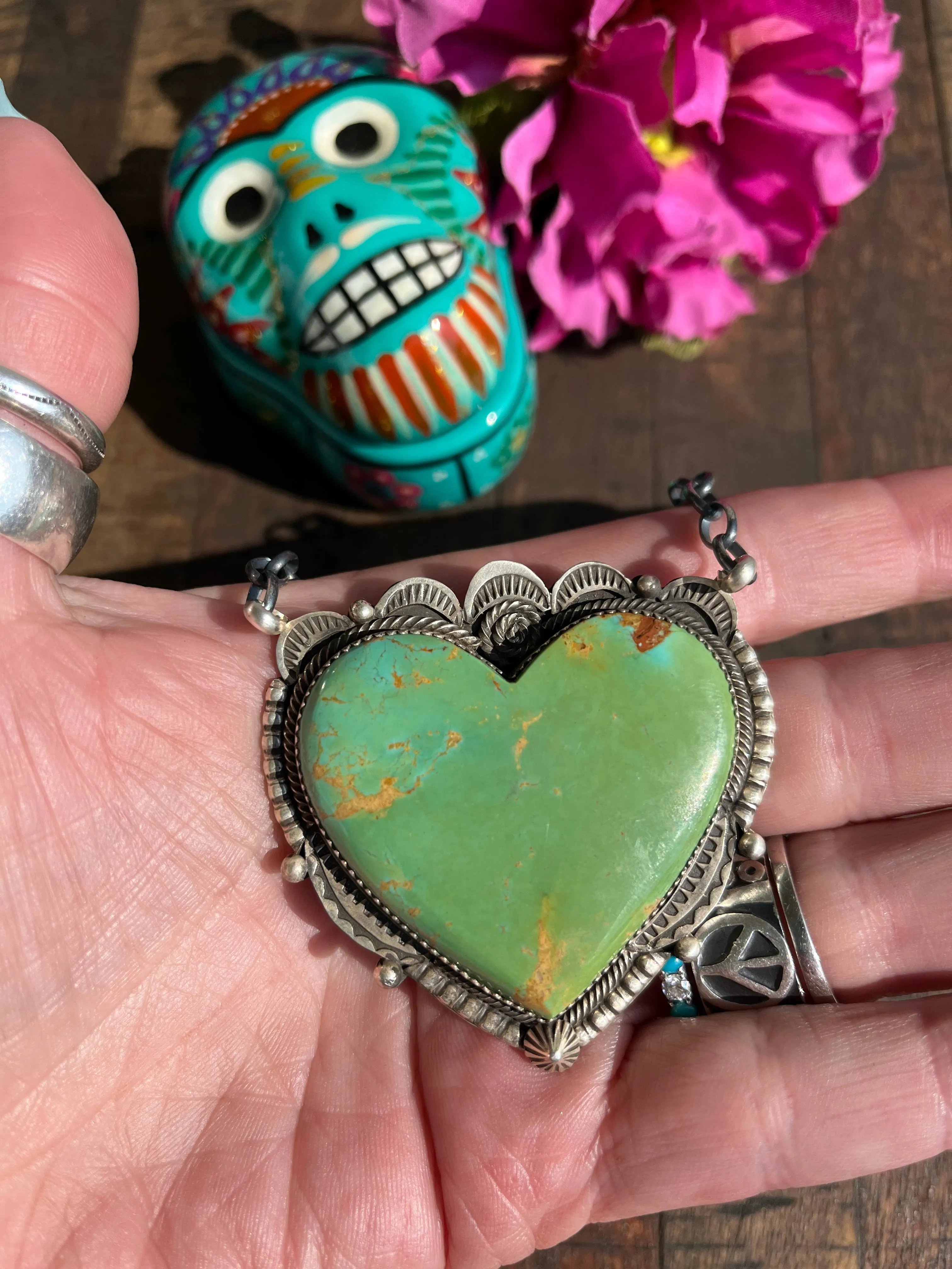 Kingman Heart Necklace #4