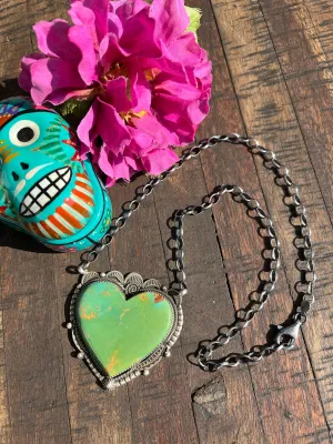 Kingman Heart Necklace #4