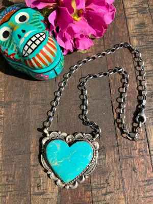 Kingman Heart Necklace #6