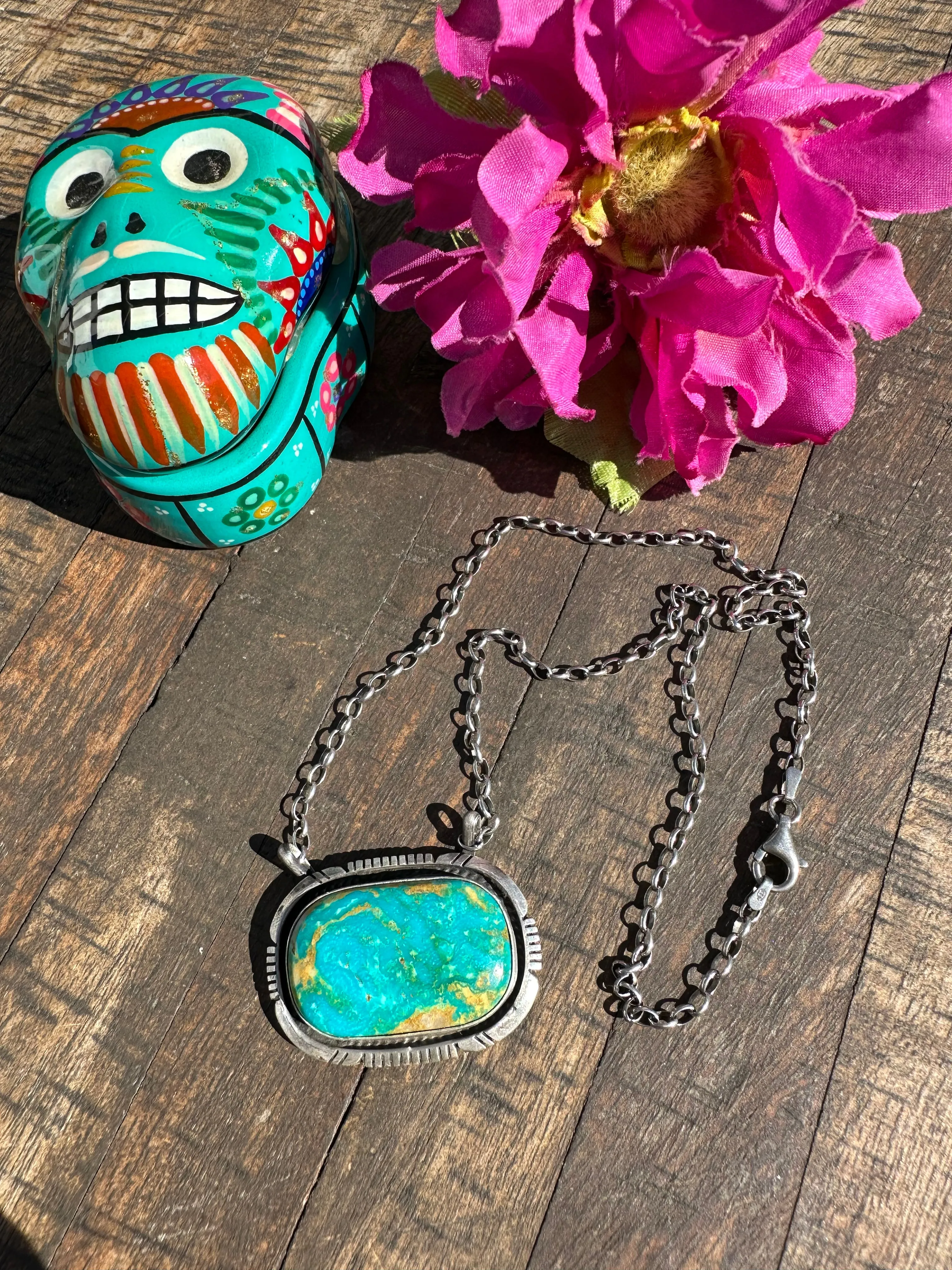 Kingman Turquoise Necklace #1