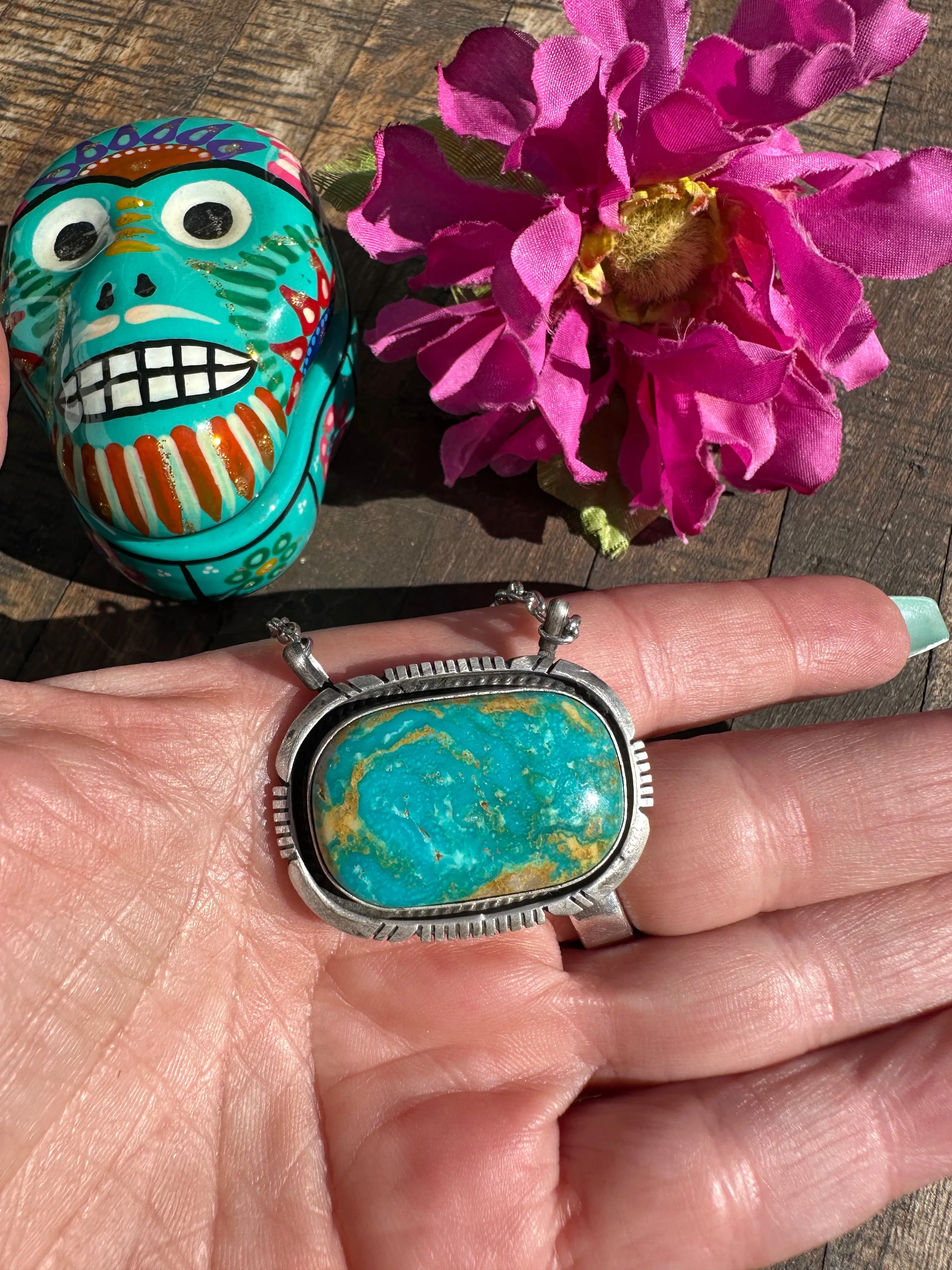 Kingman Turquoise Necklace #1
