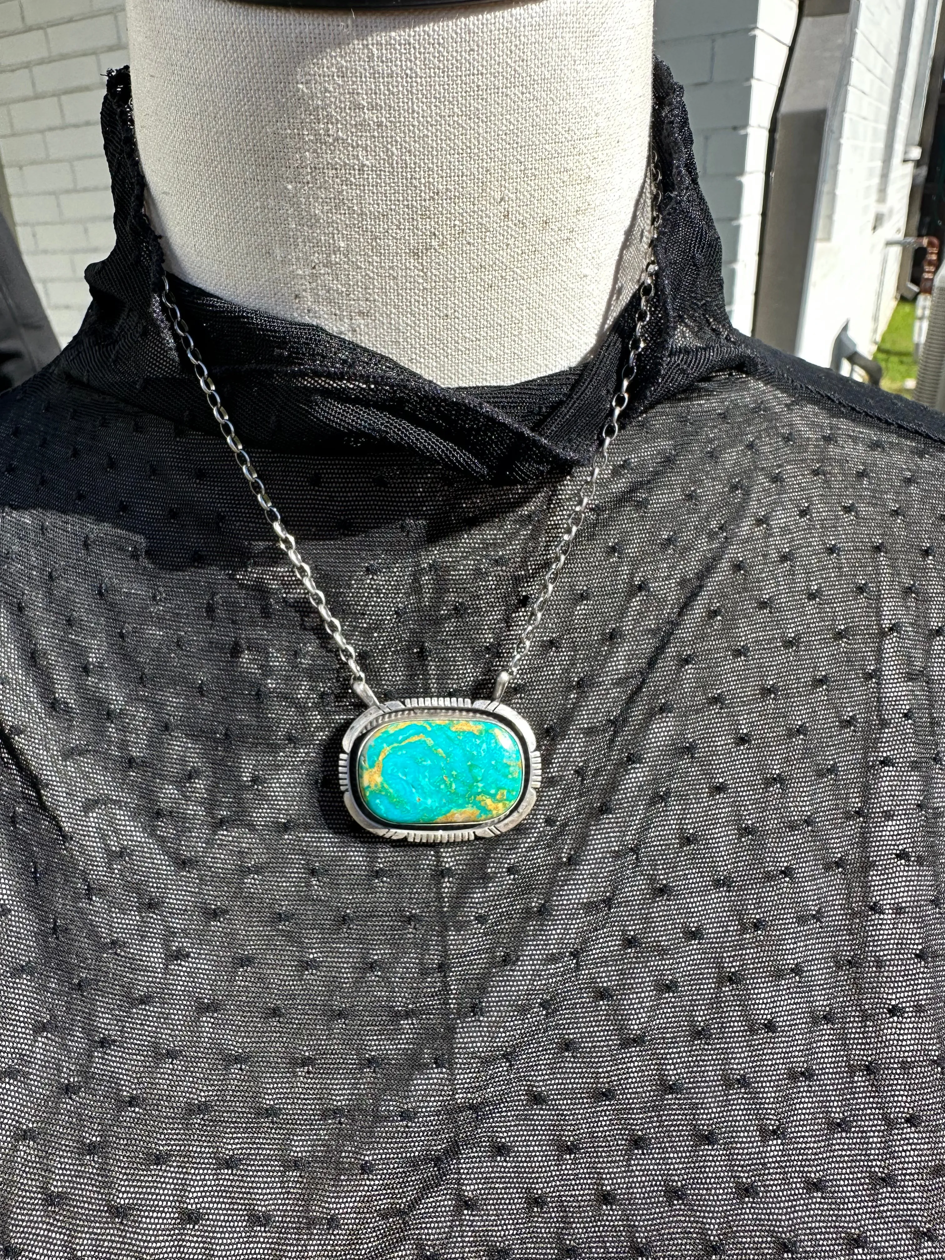 Kingman Turquoise Necklace #1