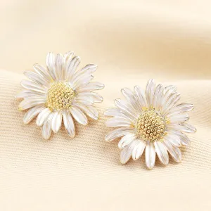 Large Daisy Stud Earrings