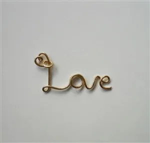 Love Pendant W/Heart