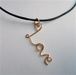 Love Pendant W/Heart