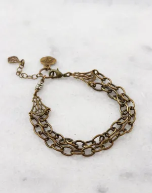 Lyre Bracelet, (1pc)