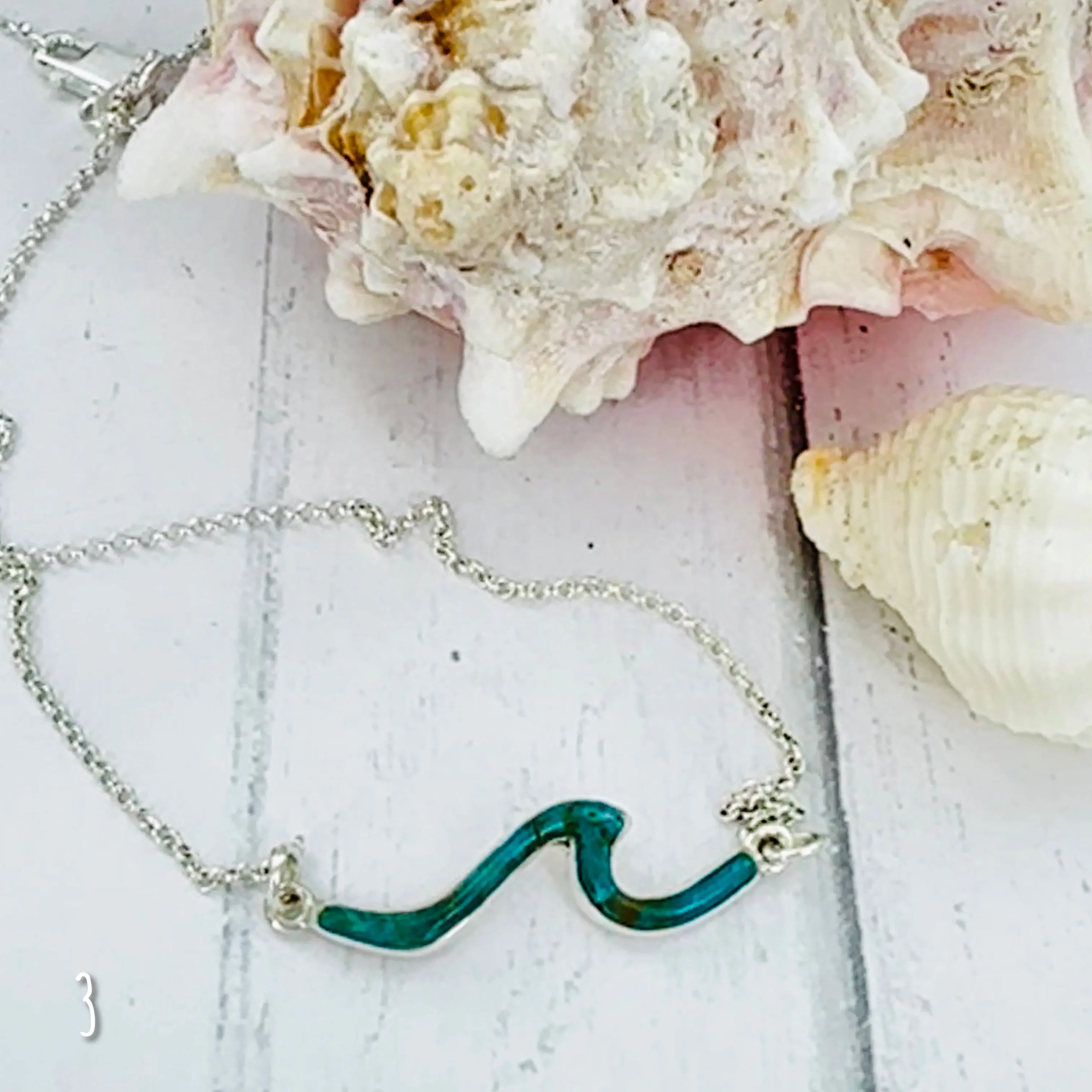Make Waves {turquoise} Necklace
