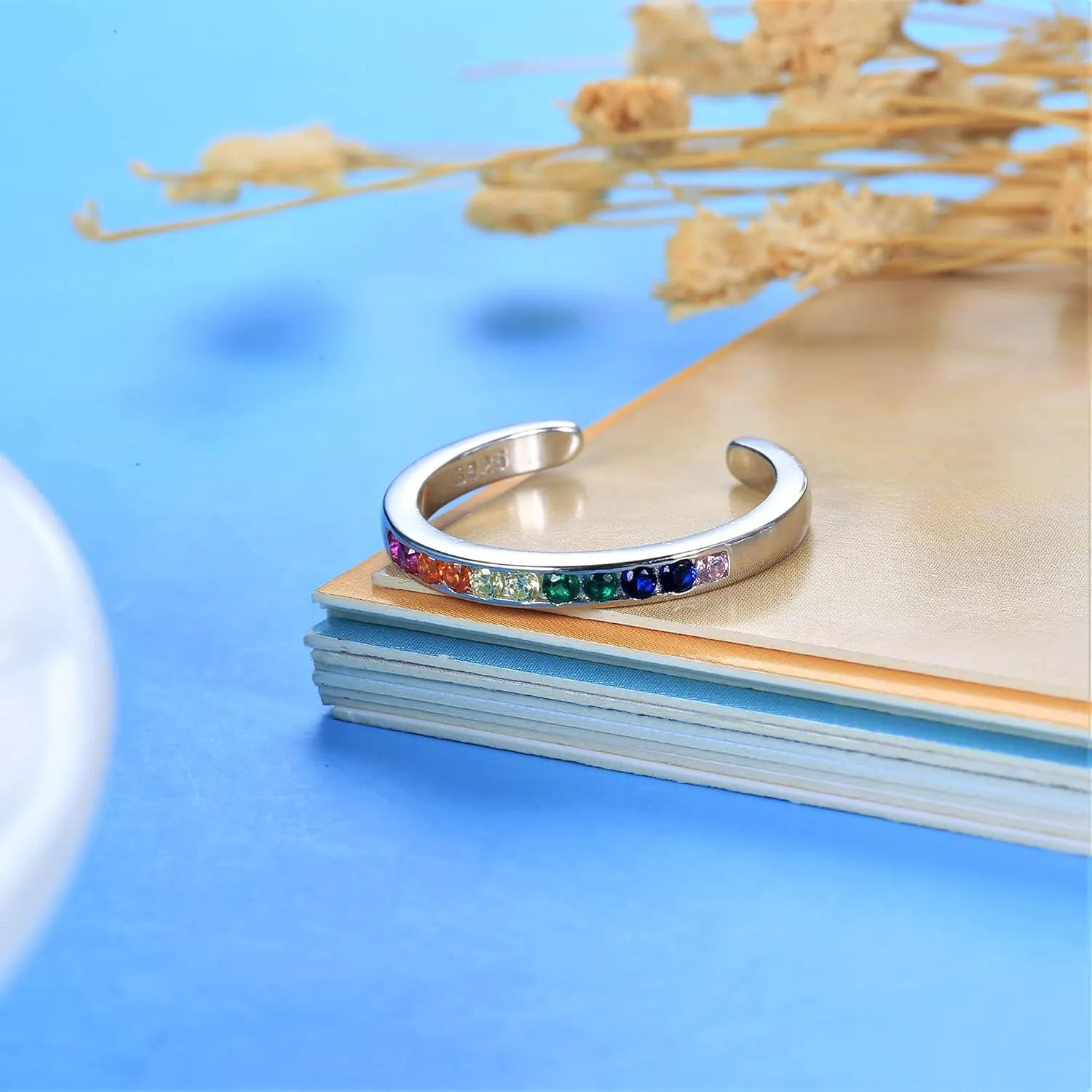 Milacolato 925 Sterling Silver Toe Rings for Women 18K White Gold Plated Arrow Heart Infinity Vintage Celtic Knot Teardrop Daisy Flower Stylish Toe Rings Adjustable Toe Band Rings Summer Beach Foot Jewelry