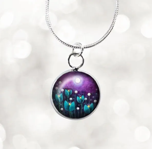 Mini Pendant "Midnight Magic" - Amélie Gagné