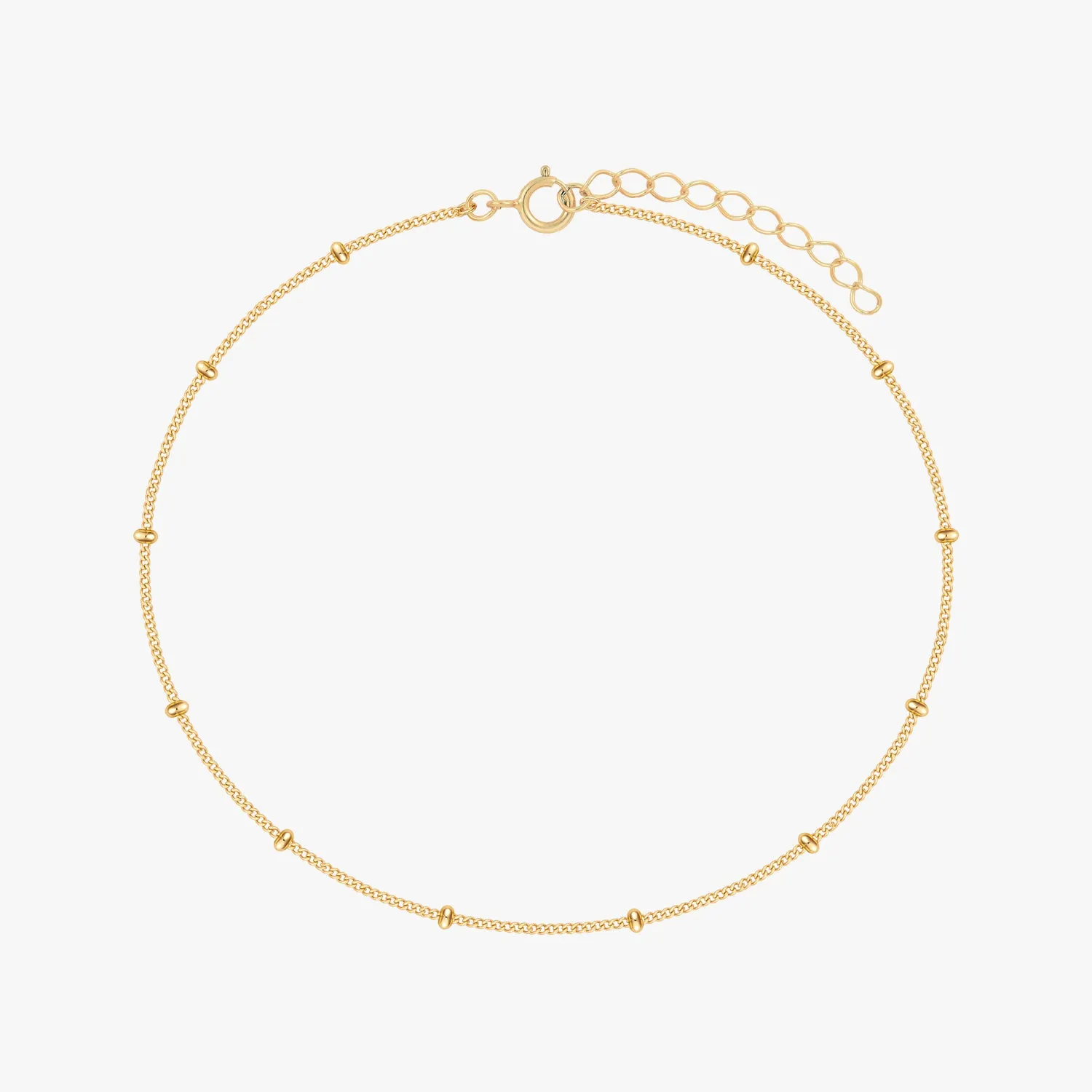 Minimal Satellite Anklet