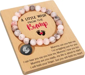 Mothers Day Pregnant Mom | Cool New Mama Bracelet | Unique Mom to Be Pregnancy Gifts for Expecting Mother- Christmas & Appreciation Presents.