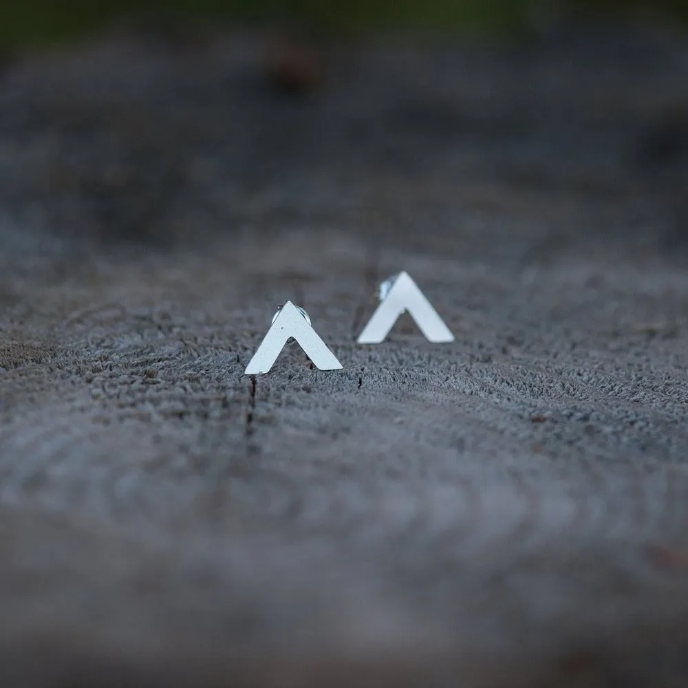 Mountain Symbol Earrings