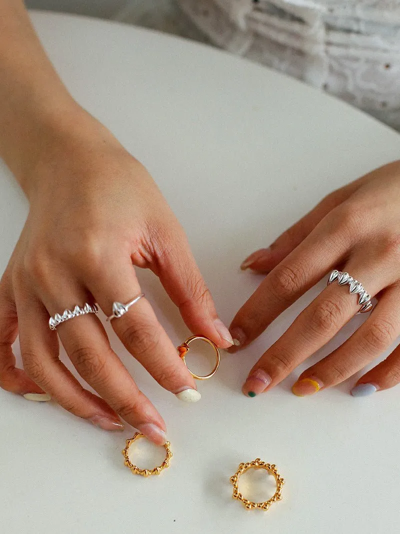 Multi Heart Stacking Ring