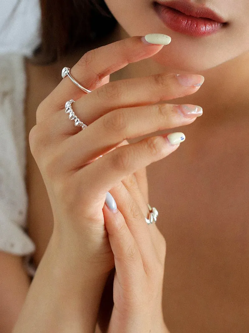 Multi Heart Stacking Ring