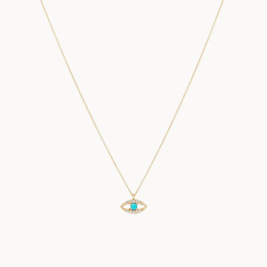 Mystical Eye Pendant (14K Gold)