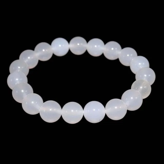 Natural Stone Beads Crystal Glass Bracelet