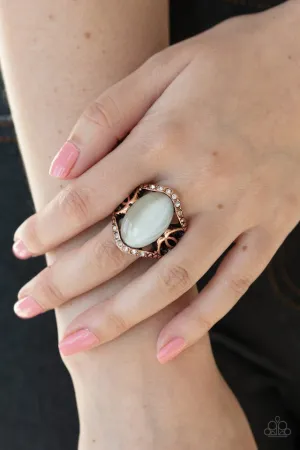 Paparazzi Ring ~ DEW Onto Others - Copper