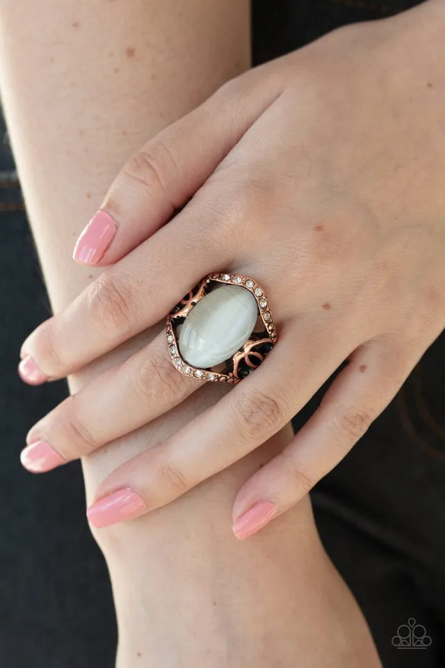 Paparazzi Ring ~ DEW Onto Others - Copper