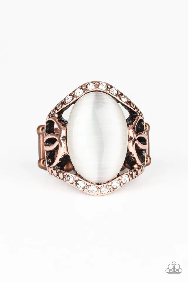 Paparazzi Ring ~ DEW Onto Others - Copper