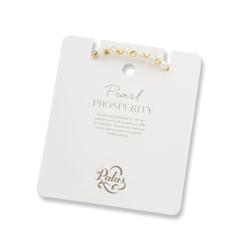 PEARL AURA OF GOLD GEM BRACELET