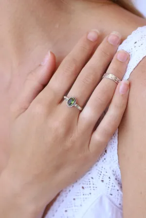 Peridot Charming Ring