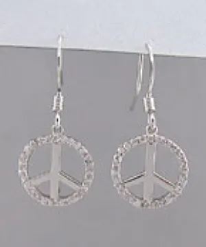 Petite Peace Earrings