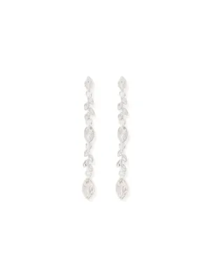 Ruby Fine Stone Drop Earrings