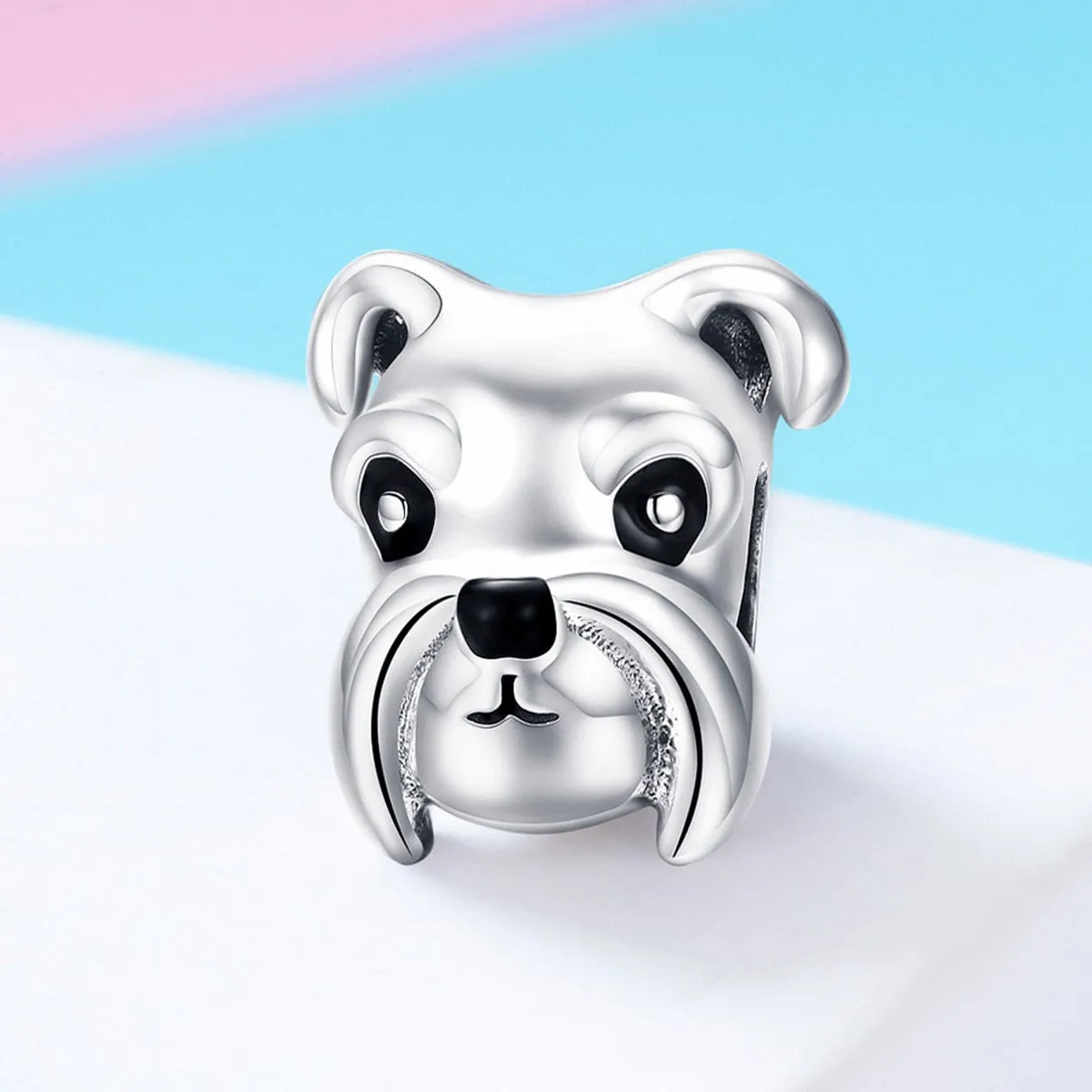 S925 Silver Cute Animal Charm Beads