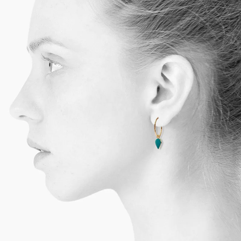Scherning København - Spot Hoop Drop Earrings