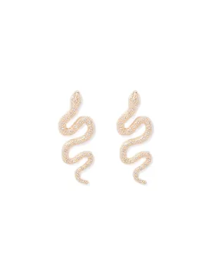 Serena Snake Earrings