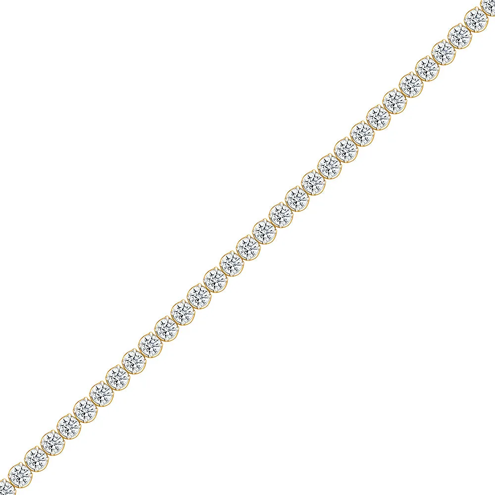 Shimmering Diamond Tennis Bracelet