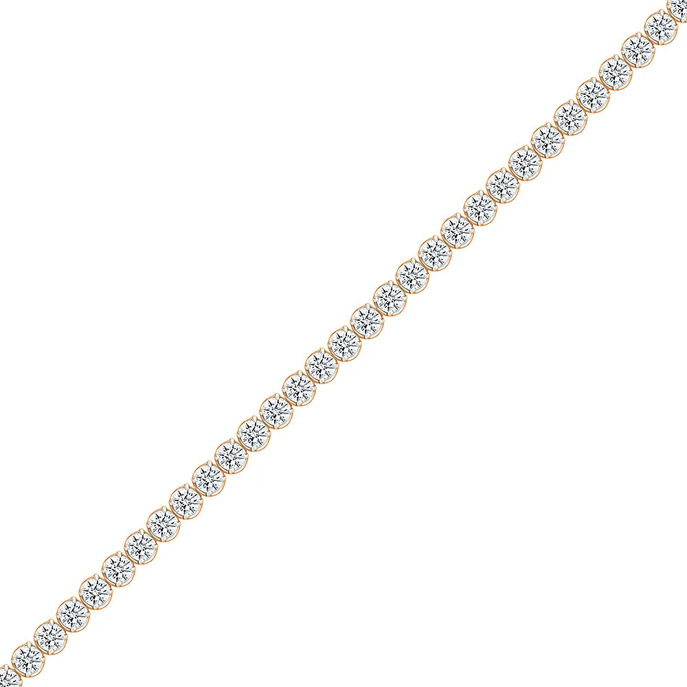 Shimmering Diamond Tennis Bracelet