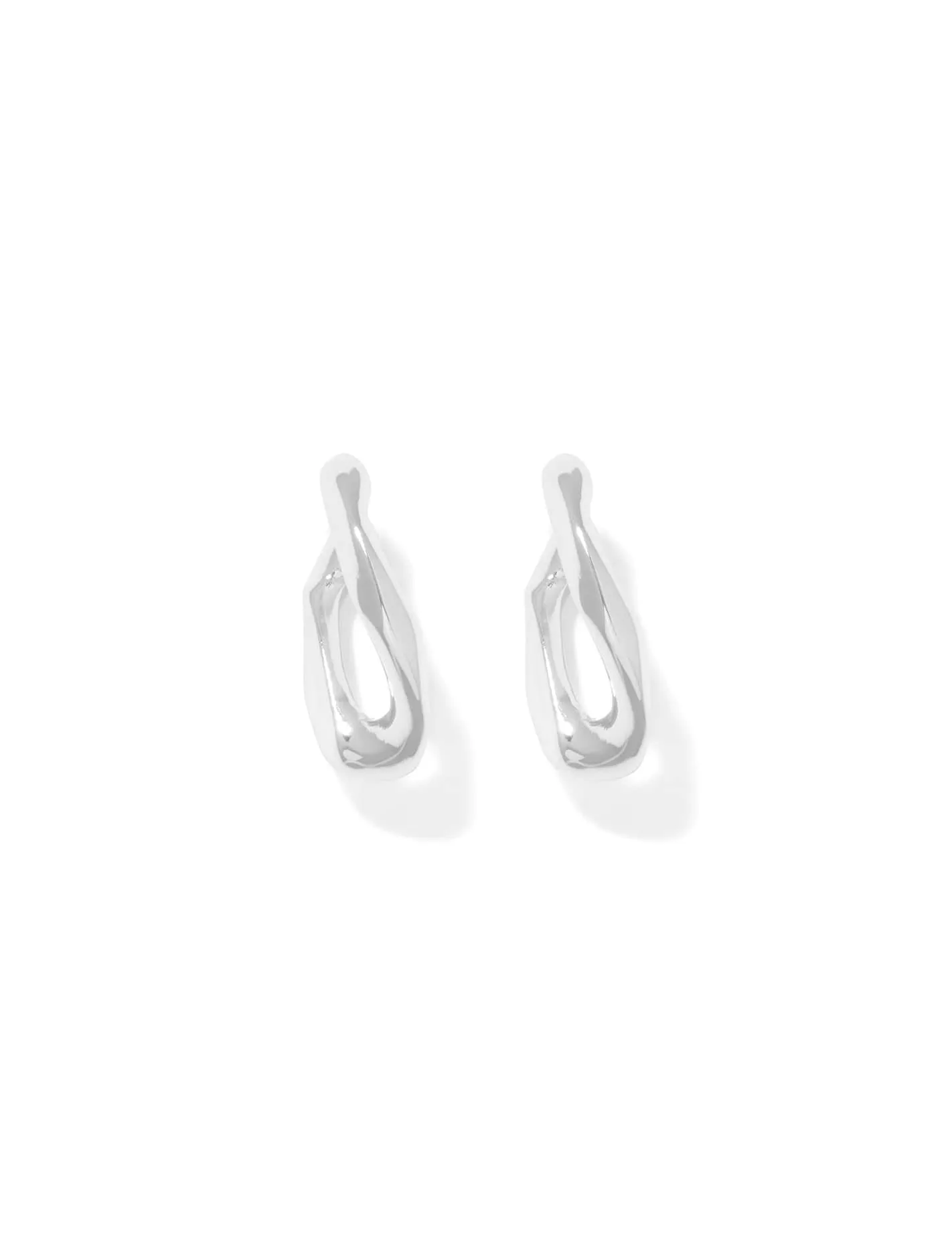Signature Layla Large Link Earrings