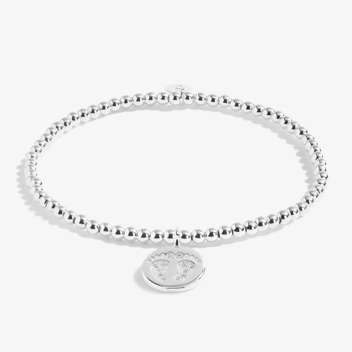 Silver Bracelet 'A Little Baby On The Way'