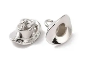 Silver Giddy Up Cowgirl Hat