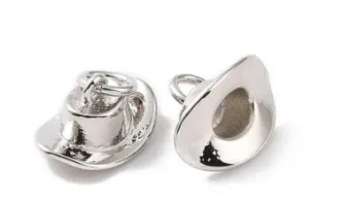 Silver Giddy Up Cowgirl Hat