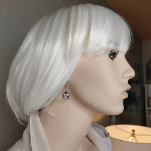 Silver Wrapped Mini Pearl Earring