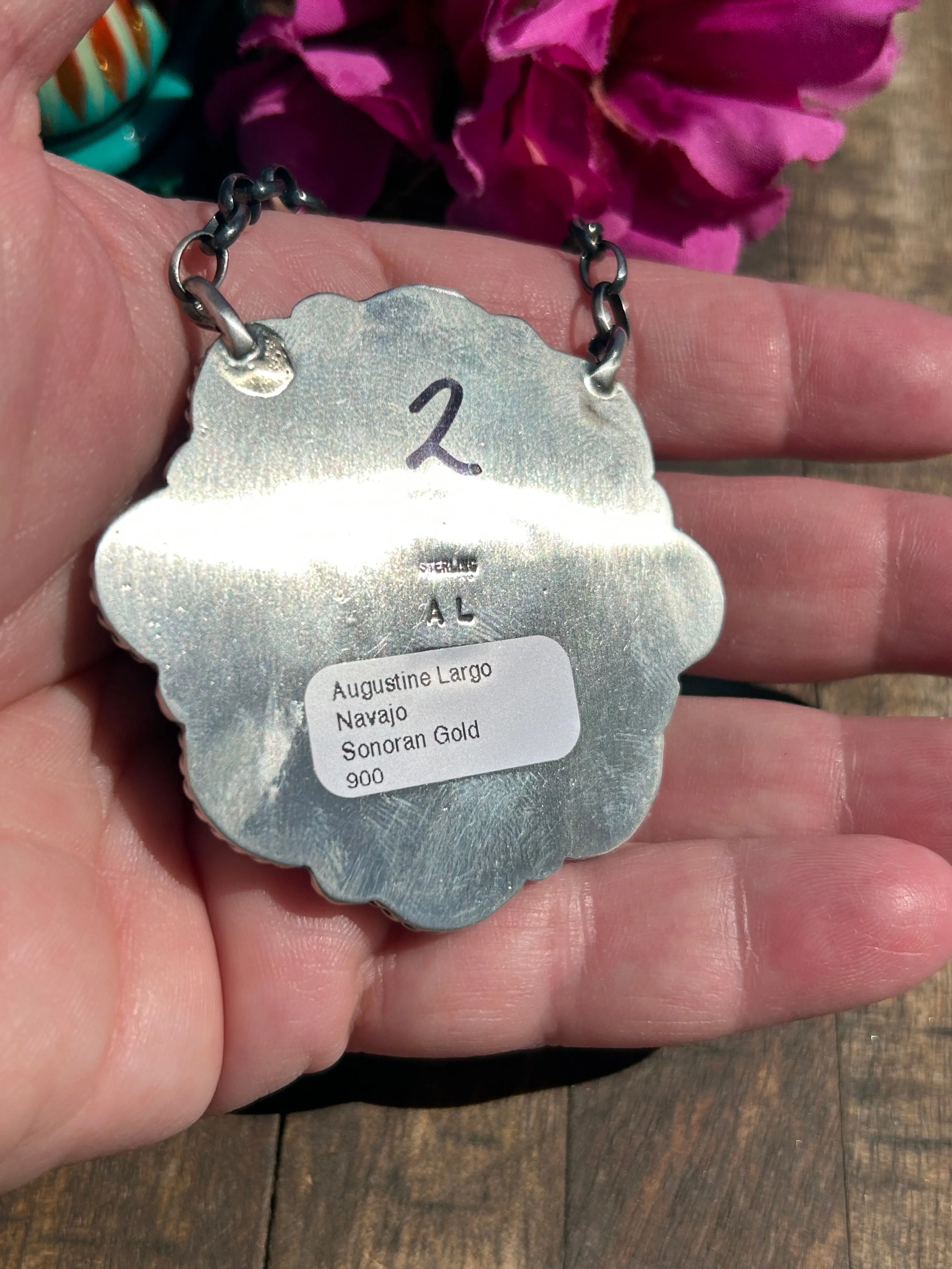 Sonoran Turquoise Cluster Necklace #2