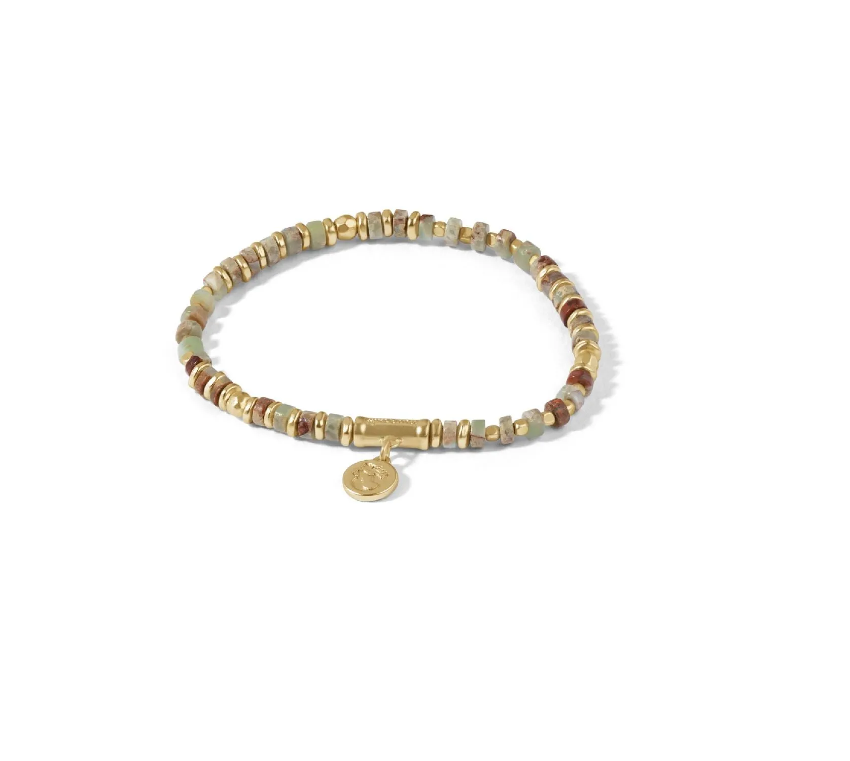 Spartina Natural Disk Stretch Bracelet