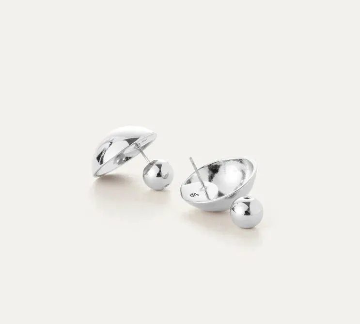 The Ball Stud in Silver
