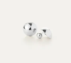 The Ball Stud in Silver