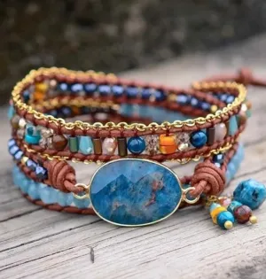 TIBET  NATURAL STONES BRACELET