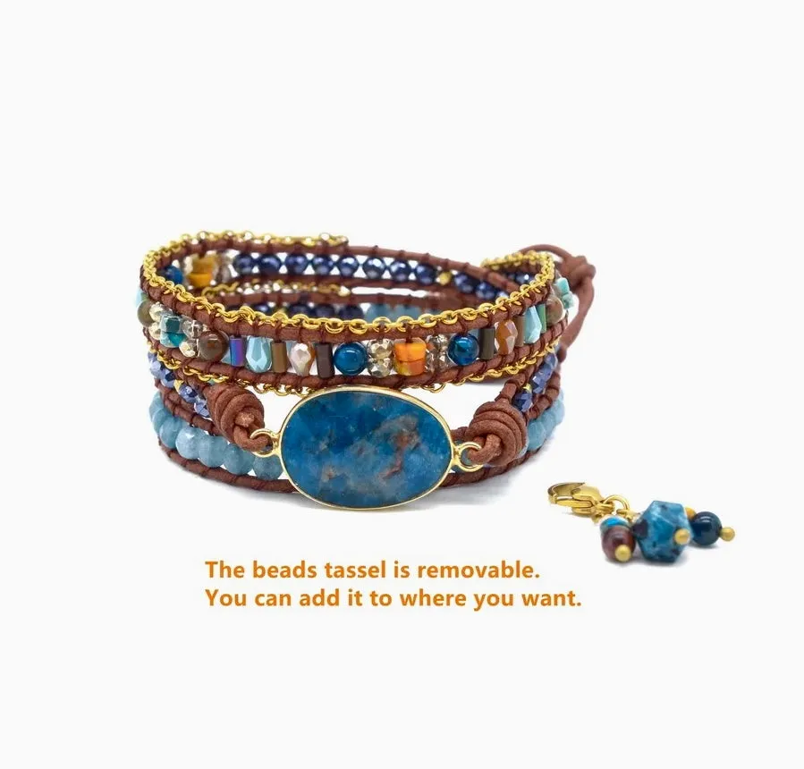 TIBET  NATURAL STONES BRACELET