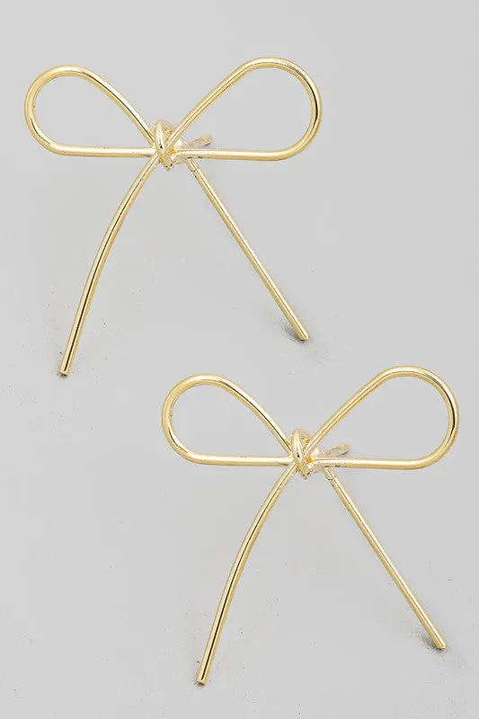 Tied with a Bow Earrings